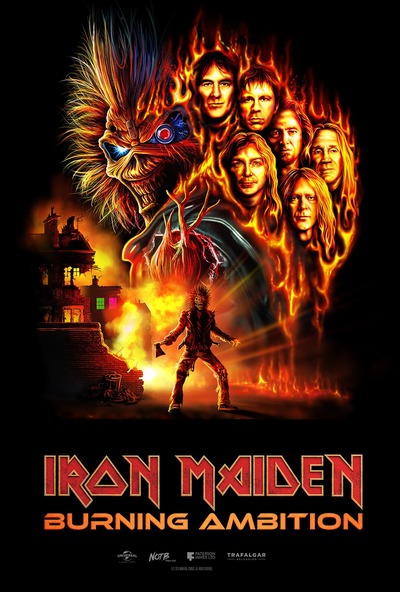 Plakat wydarzenia:  IRON MAIDEN: BURNING AMBITION 