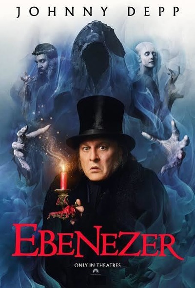 Plakat wydarzenia:  EBENEZER SCROOGE OPOWIEŚĆ WIGILIJNA  Napisy 